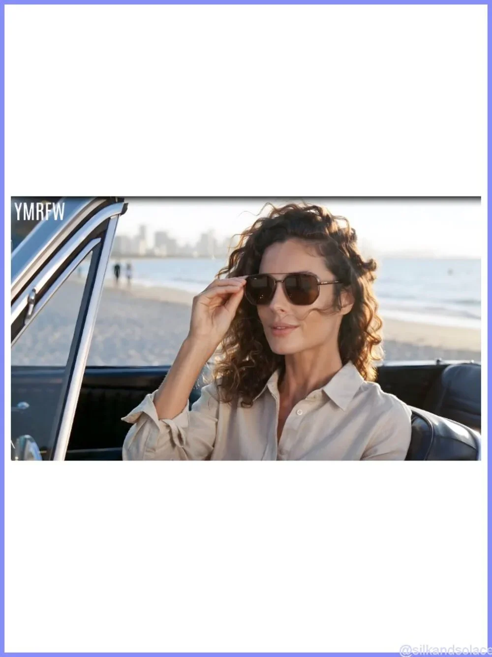 Polarized Metal Aviator Sunglasses Retro UV400 Protection Sun Glasses